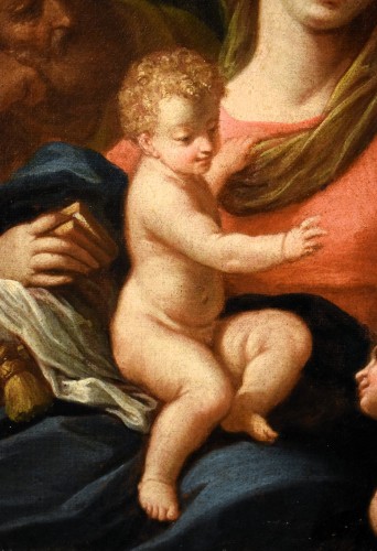 Holy Family with the Infant Saint John - Italy, 18th century - Louis XV